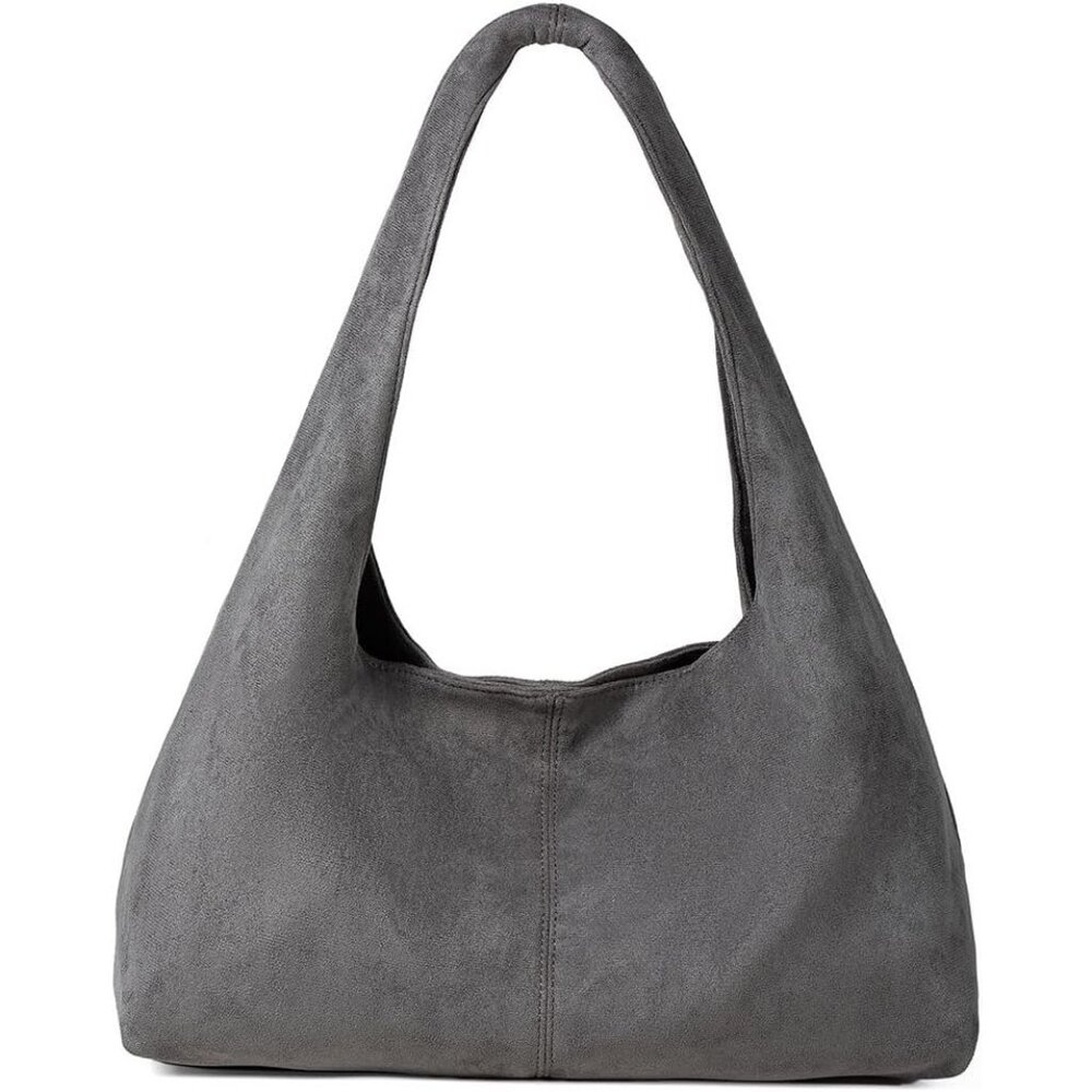 Chic Crescent Suede Shoulder Bag For Women - Perfect For Everyday Essentials